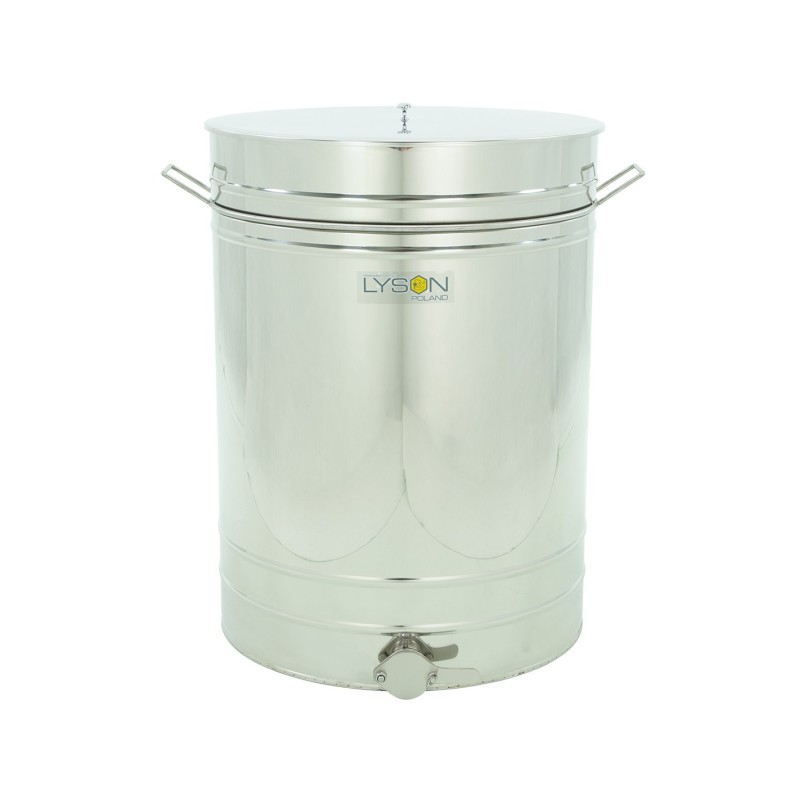 Maturator inox, 300l, cu canea din inox, cu manere, Lyson