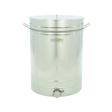 Maturator inox, 300l, cu canea din inox, cu manere, Lyson