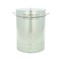 Maturator inox, 300l, cu canea din inox, cu manere, Lyson