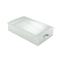Topitor solar pentru ceara, din inox