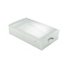 Topitor solar pentru ceara, din inox