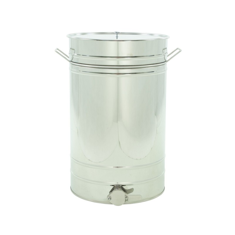 Maturator inox, 150l, cu canea din inox, cu manere, Lyson Maturator inox, 150l, cu canea din inox, cu manere, Lyson