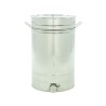 Maturator inox, 150l, cu canea din inox, cu manere, Lyson
