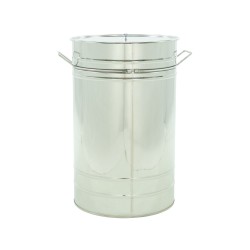 Maturator inox, 150l, cu canea din inox, cu manere, Lyson