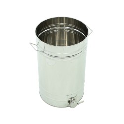 Maturator inox, 150l, cu canea din inox, cu manere, Lyson