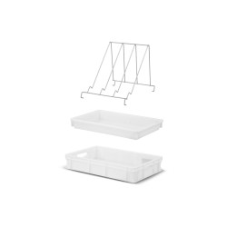 Tava de descapacit din plastic 10 cm h cu filtru din plastic