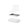 Tava de descapacit, inaltime 100mm, filtru inox